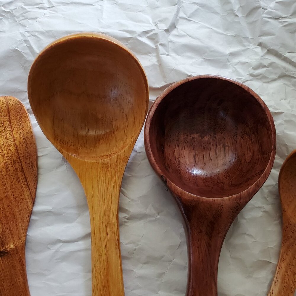NWOT  Wooden kitchen cutlery（7pcs） - Picture 9 of 12